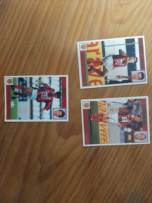 3 cromos, Caderneta época 97-98, Clube Sport Maritimo