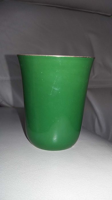 1960 r. Porcelanowa filiżanka z serwisu Ćmielów Krokus W. Potacki