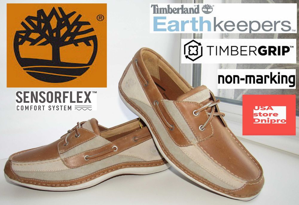 Топсайдеры, мокасины Timberland Annapolis 2-Eye Premium р. 42 (27.5см)