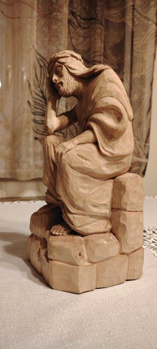 Rzeźba Jezusa Frasobliwego