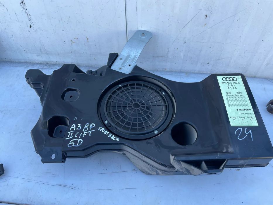 SUBWOOFER GŁOŚNIK AUDI A3 8P LIFT 8P4035382E