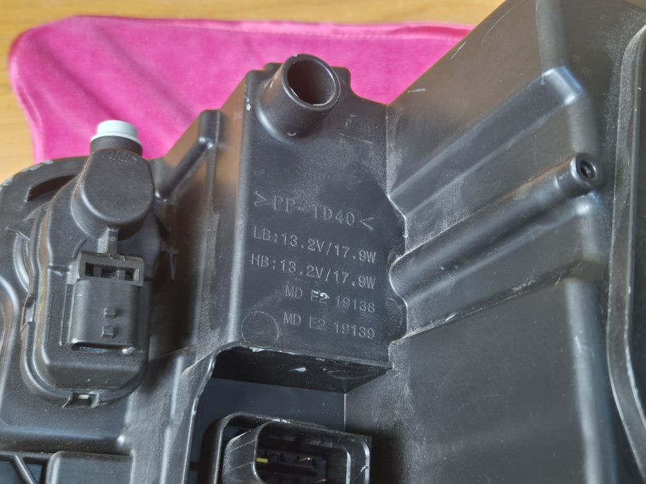 Citroën C3 lift lampa prawa przednia OEM EU Led Vision