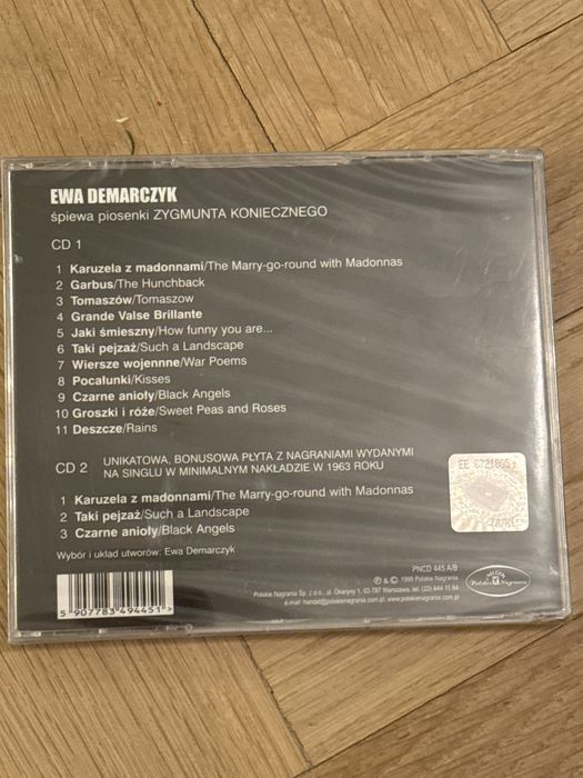 Ewa Demarczyk plyta 2 x CD nowa