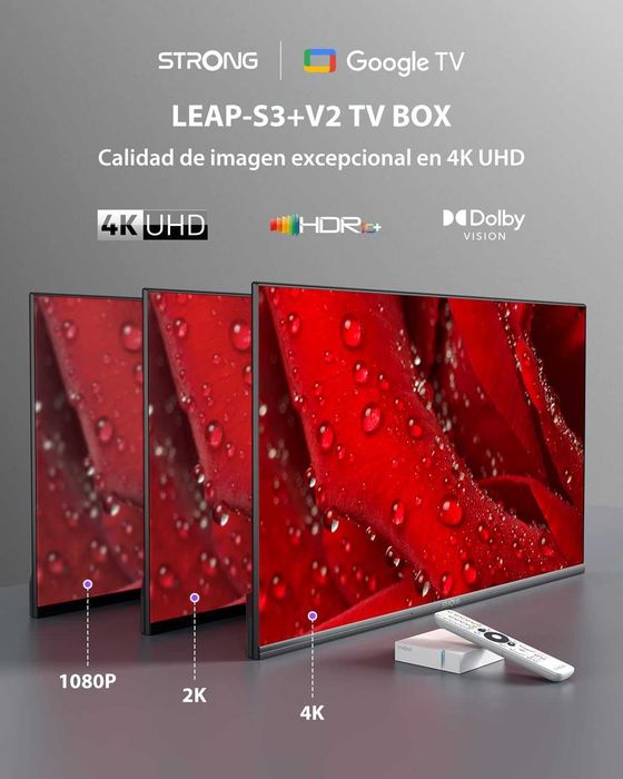 Strong Leap S3+V2 4k Android IPTV