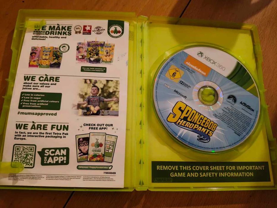 Gra Xbox 360 Spongebob Hero Pants