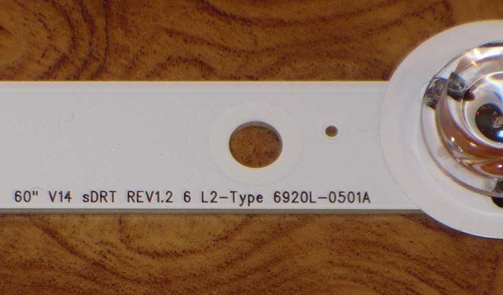 Listwy LED 6920L-0500A 0501A 6920L-0502A 0503A - Podśw. TV LG 60LB730V