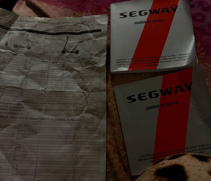 Trotinete ninebot segway