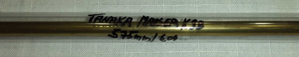 TANAKA cano interno 575 / 6,04mm + Hop-Up (originais)