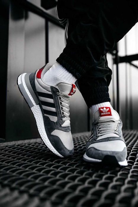 Кросівки Adidas ZX 500 RM Grey Four premium