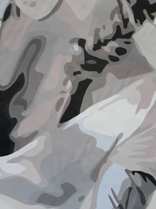 Obraz dziewczyna, kobieta z motylem