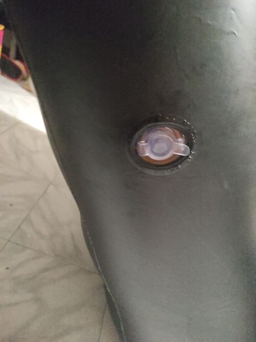 Sofá insuflável novo muito confortável