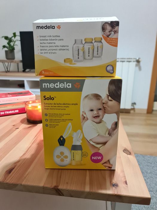 Bomba de extração de leite Medela solo
