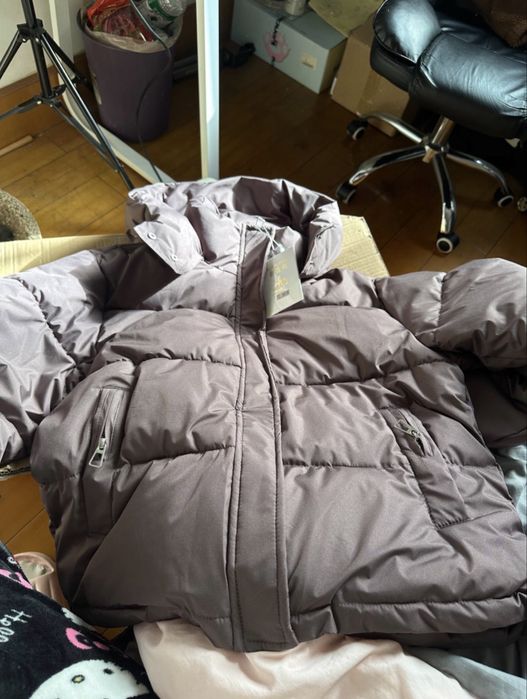 Жіноча зимова куртка коричнева