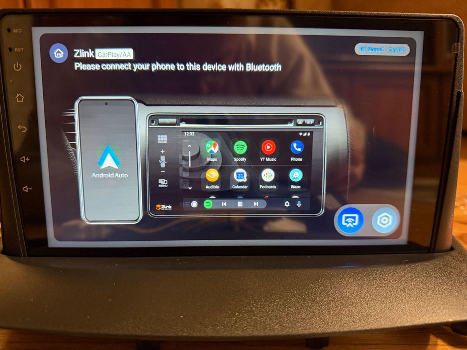 Магнітола аndroid 8/128 GB Renault Megan 3 Fluence Рено CarPlay Android Auto