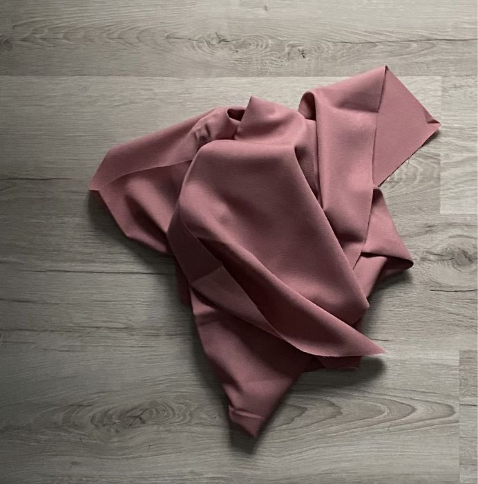 Płachta materiału wrzos, Lila róż r. 126x73 cm