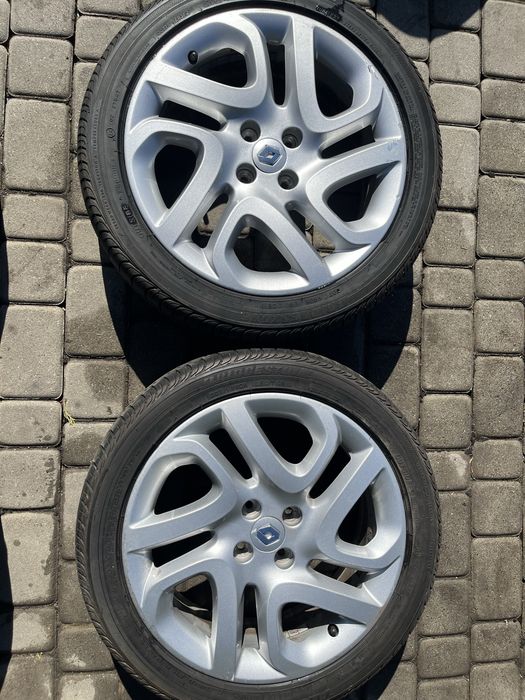 Alufelgi 4x100 17 cali Renault Captur Grand Scenic Megane Clio Sandero opony lato 215/45/17