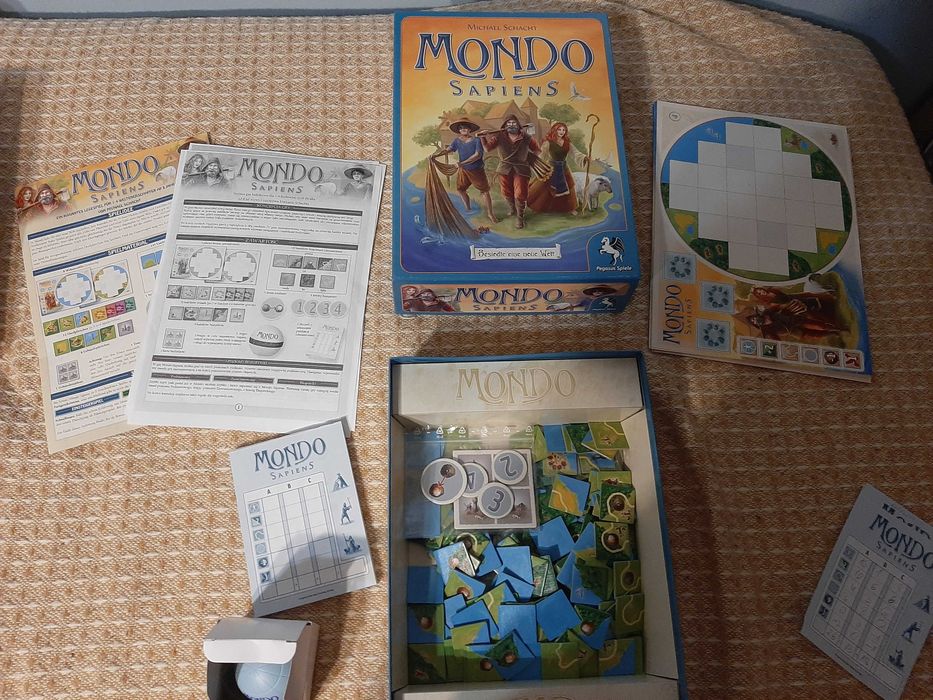 Gra planszowa "Mondo sapiens"