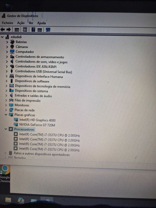 motherboard asus  X550c com processador i7-3537U testada