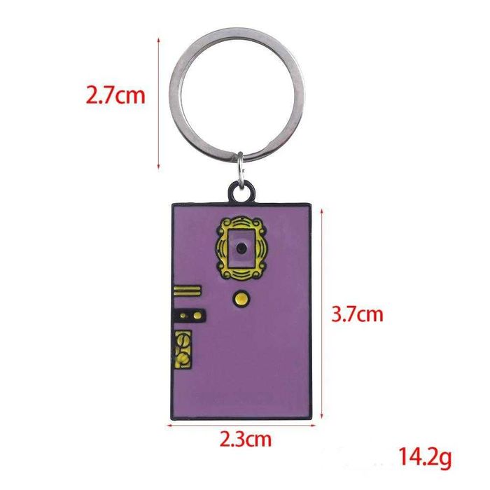 Brelok breloczek Friends Przyjaciele drzwi Moniki