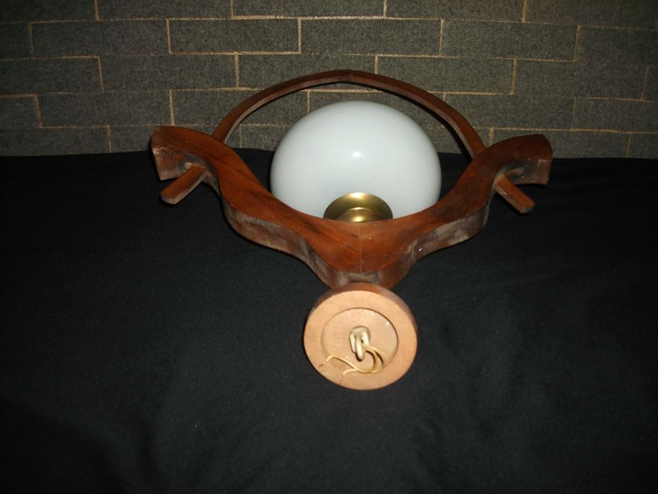 Lampa wisząca z PRL