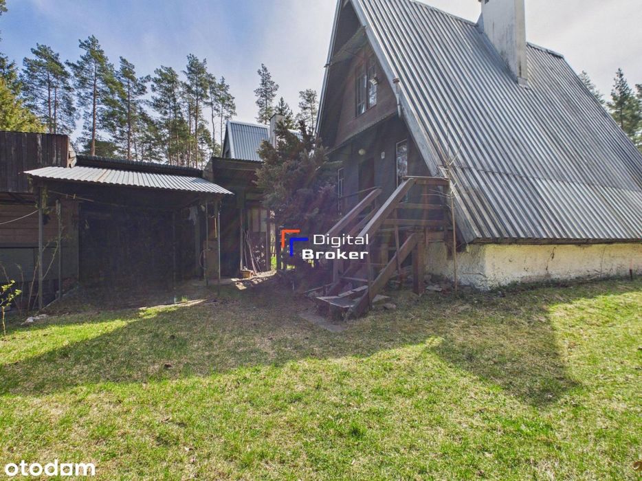 ✩ Działka rekreacyjna z domkiem na Mazurach Marksewo ✩ 47,4 m2 ✩ 3...