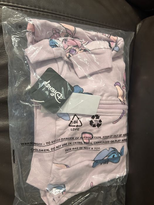 Bluza nowa 140 cm Stitch rozpinana z kapturem i kieszeniami Sinsay