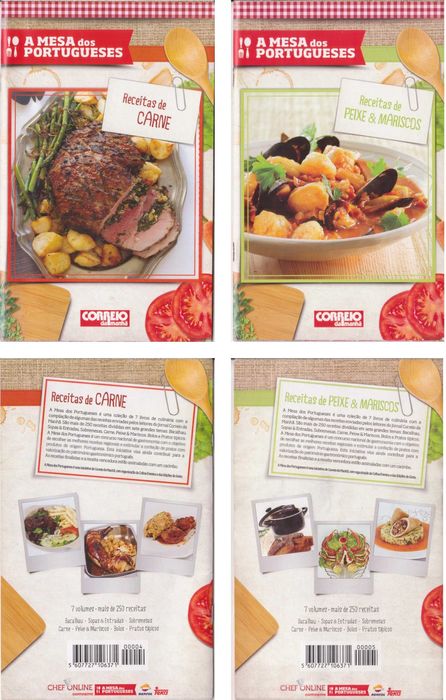 Livros de Gastronomia – A Mesa dos Portugueses + Sabor e Equilíbrio