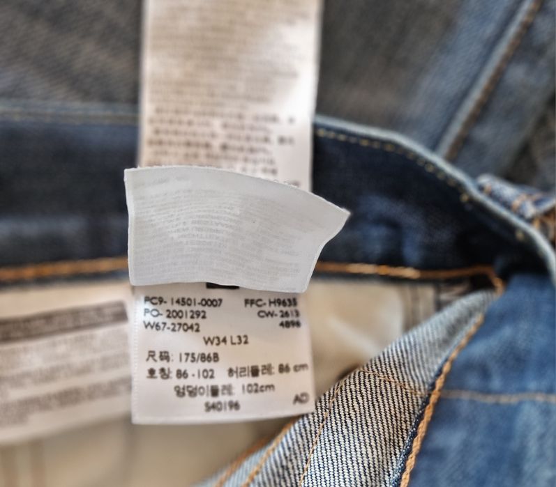 Calças LEVIS 501