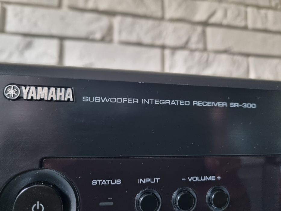 Wzmacniacz stero Subwoofer  w jednym YAMAHA SR-300 combo sprawny