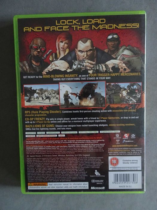 X-Box XBOX 360 Game - Borderlands64284543771779121