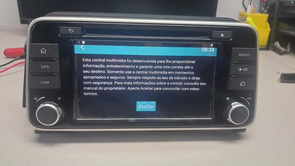 Auto-rádio original para Nissan