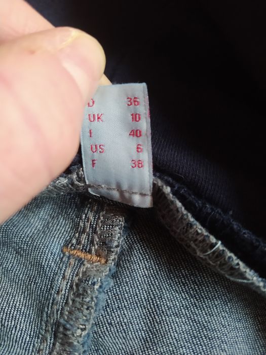 Spodnie jeansy ciążowe Esprit rozmiar 36 granatowe