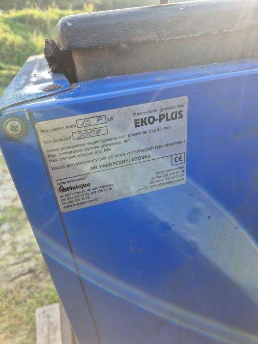 Slimak sterownik podajnik zbiornik eco groszek 15 kw