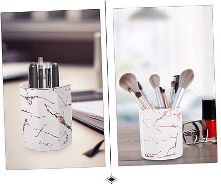 Kubek ceramiczny do łazienki na szczoteczki pędzle