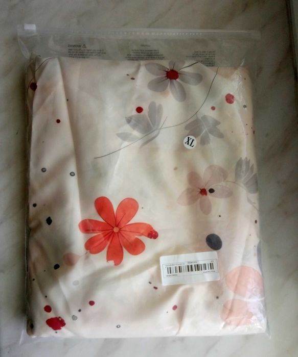 Платье летнее с цветочным принтом