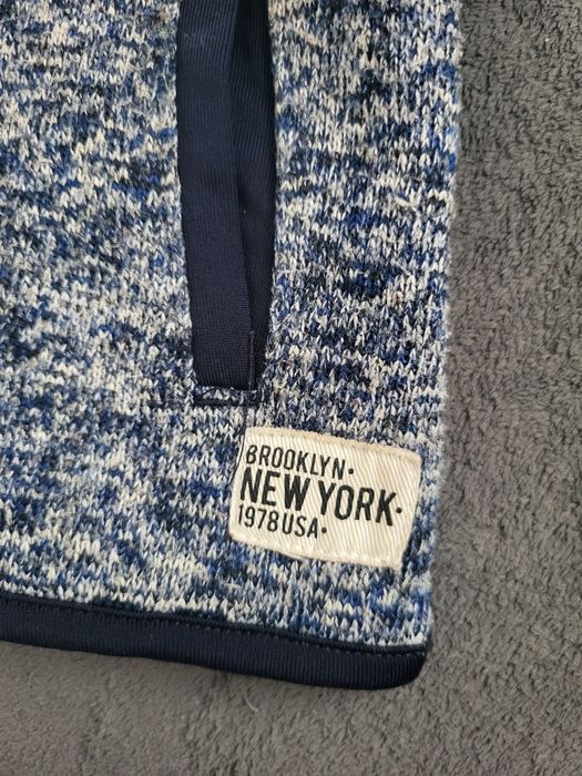 H&M Bluza granatowy melanż