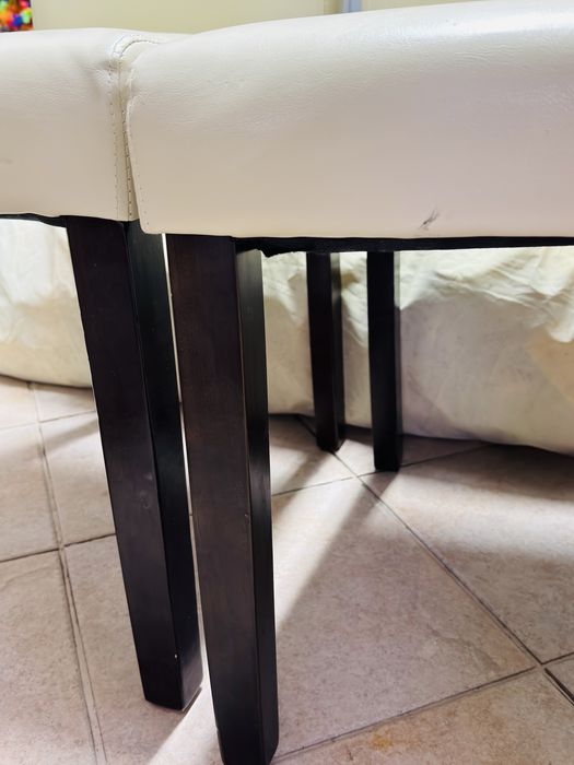 Cadeiras de Sala em Pele