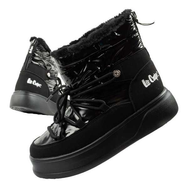 Lee Cooper buty zimowe trekkingowe ocieplane lakierowane r. 36-41
