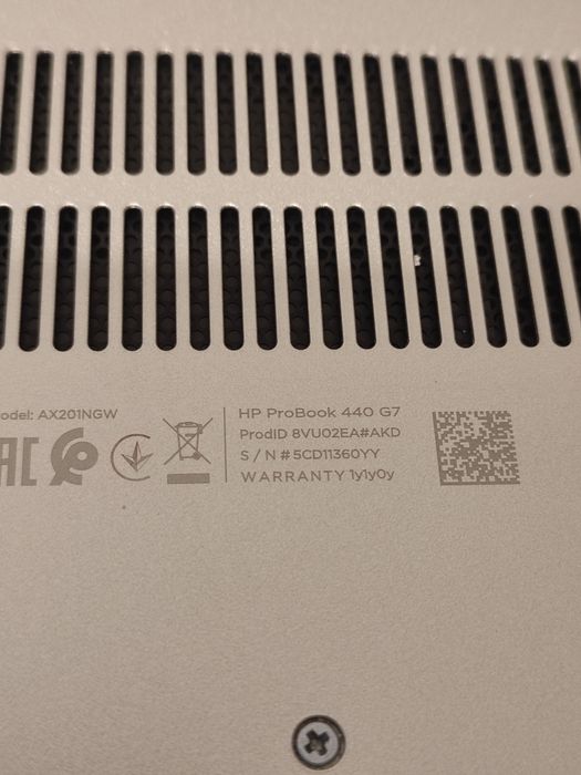 Продам  ноутбук hp probook 440 g7