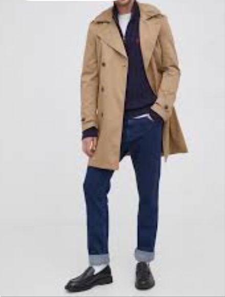 Mango MEN męski trencz prochowiec