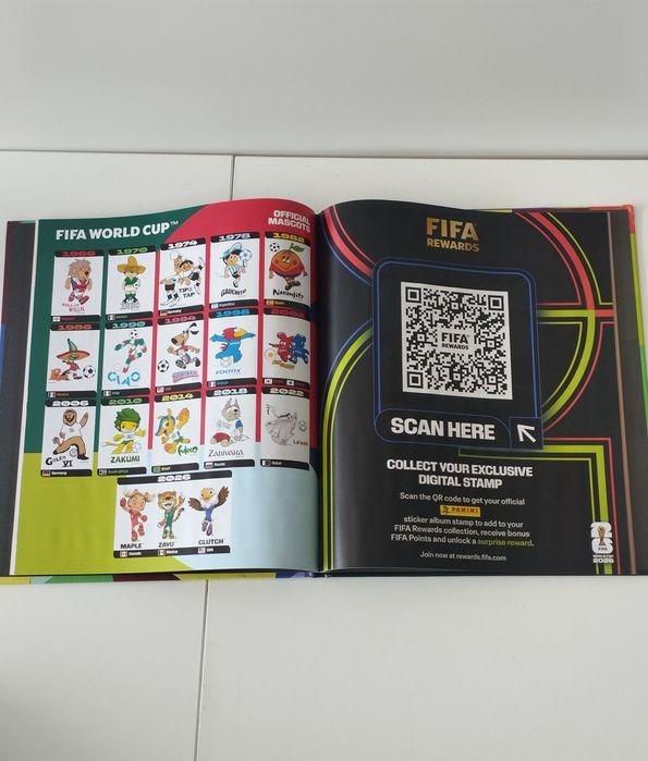 Caderneta Capa Dura Mundial Cromos FIFA 2026 PANINI - (NOVO)