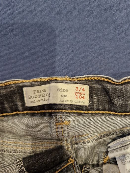 Jeansy chłopięce Zara, rozm. 104