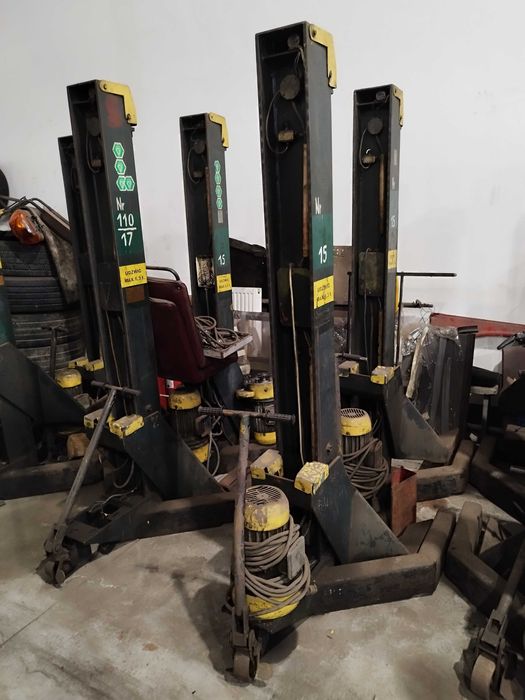 Podnośniki Kolumnowe Mobilne TIR Autobus