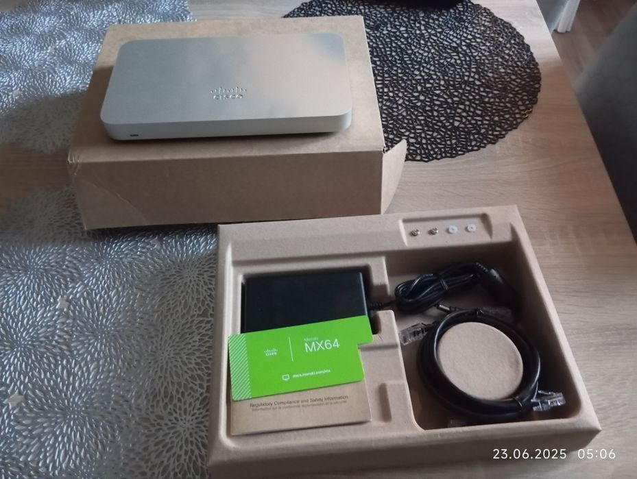 Router cisco meraki mx64 firewall