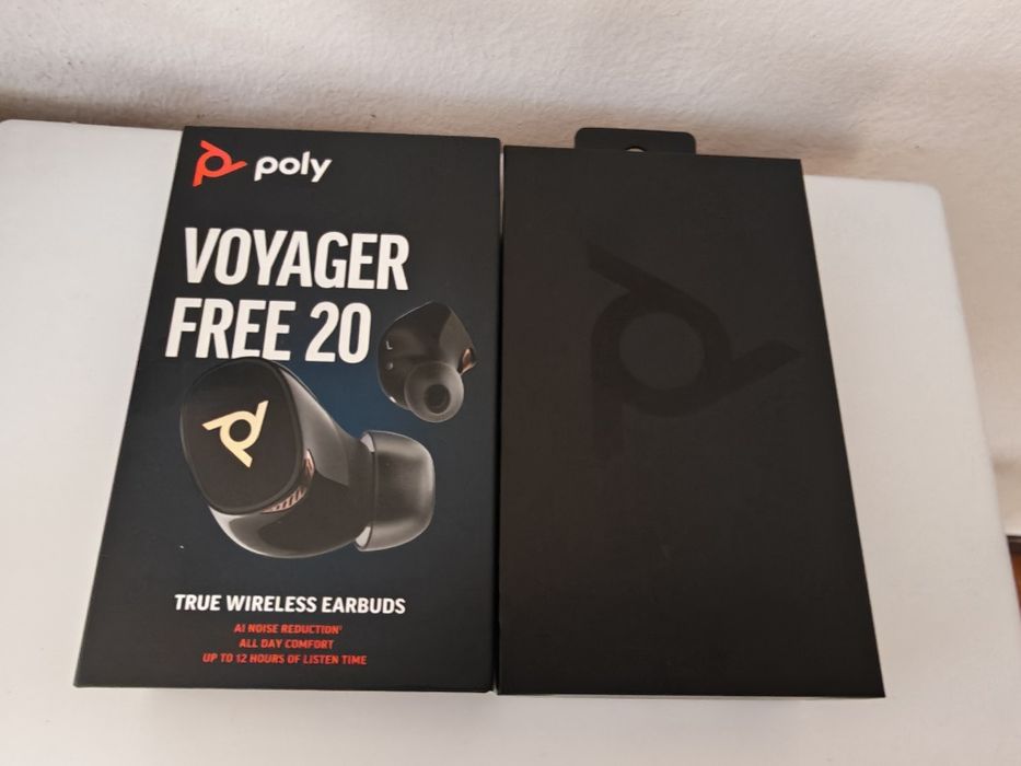 Auriculares True Wireless HP Poly Voyager Free 20 NC - Preto