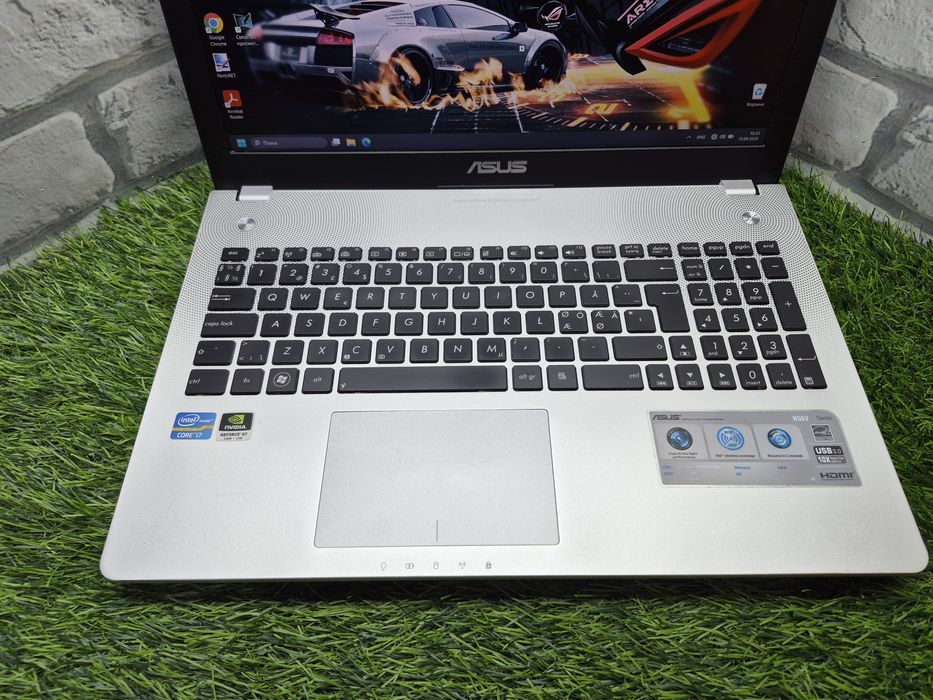 Магазин: Asus N56V / Core i7-3610QM/ 8ГБ ОЗУ / 256ГБ SSD / Nvidia 630M 2ГБ / Full HD + Підсвітка клавіатури!