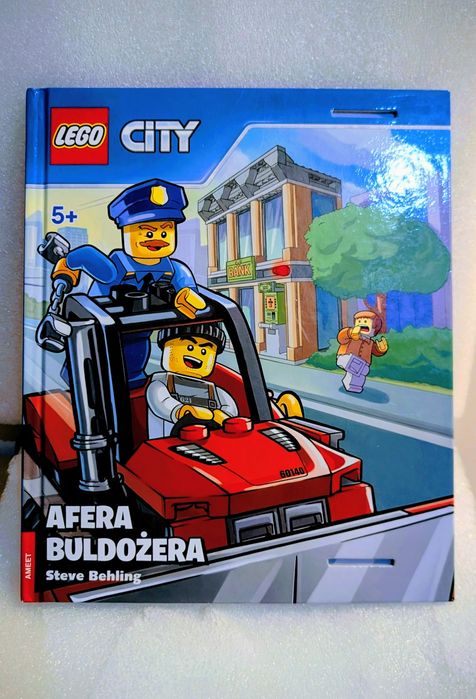 LEGO city Afera buldożera książeczka