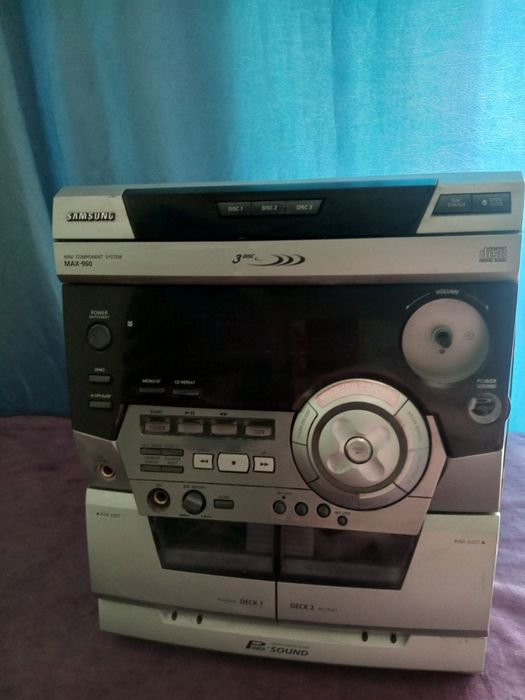 Музичний центр Samsung MAX-960 (як підсилювач)