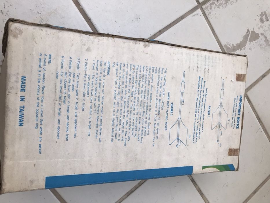 Brinquedo antigo (jogo setas anos 60)