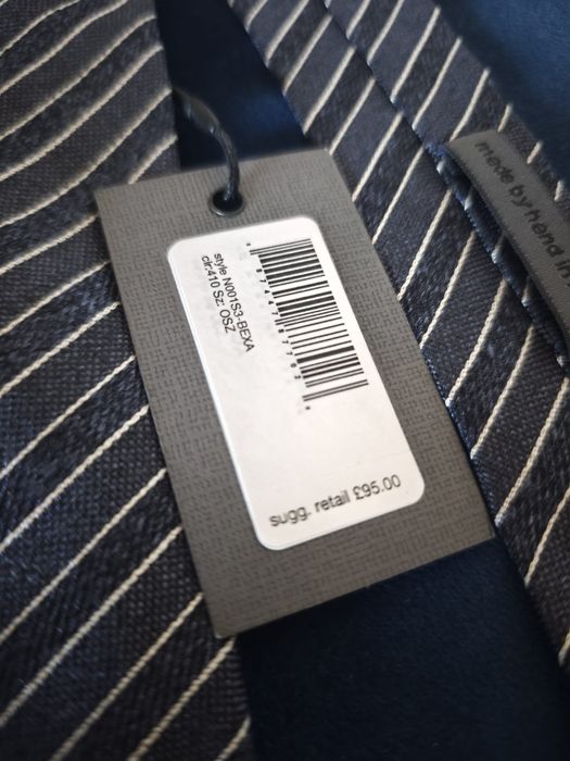 Krawat jedwabny John Varvatos okazja!